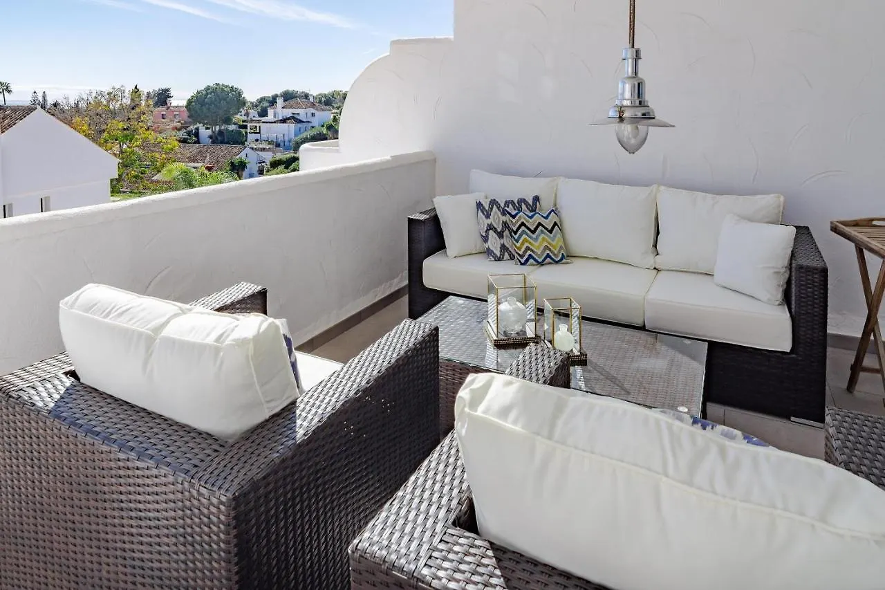 Eld1-Stunning 2 Bedroom Penthouse In Puerto Banus 马尔韦利亚 公寓