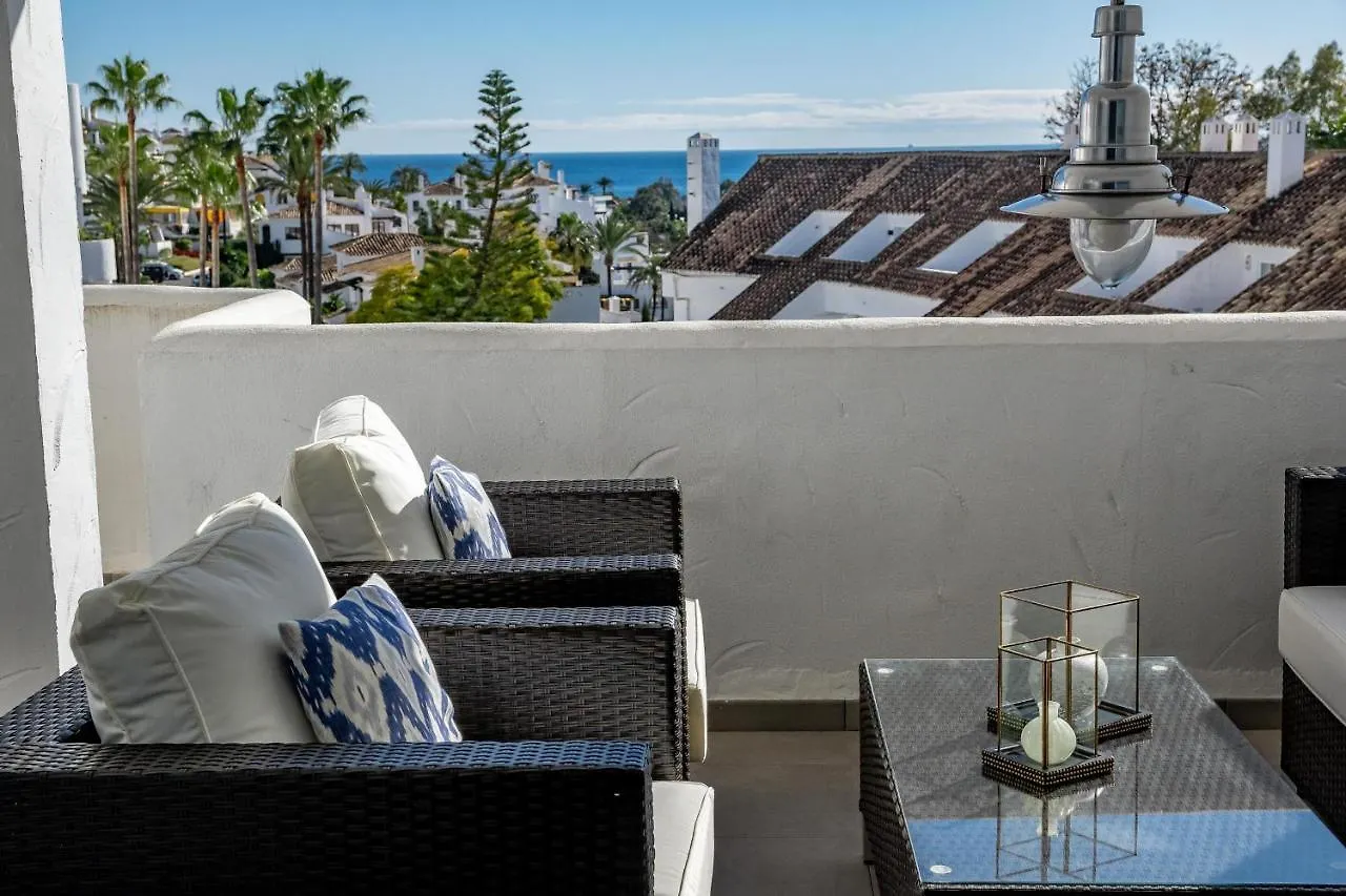 公寓 Eld1-Stunning 2 Bedroom Penthouse In Puerto Banus 马尔韦利亚